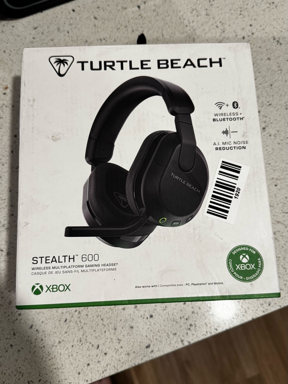 Turtle Beach Stealth 600 Wireless Gaming Headset — Black
